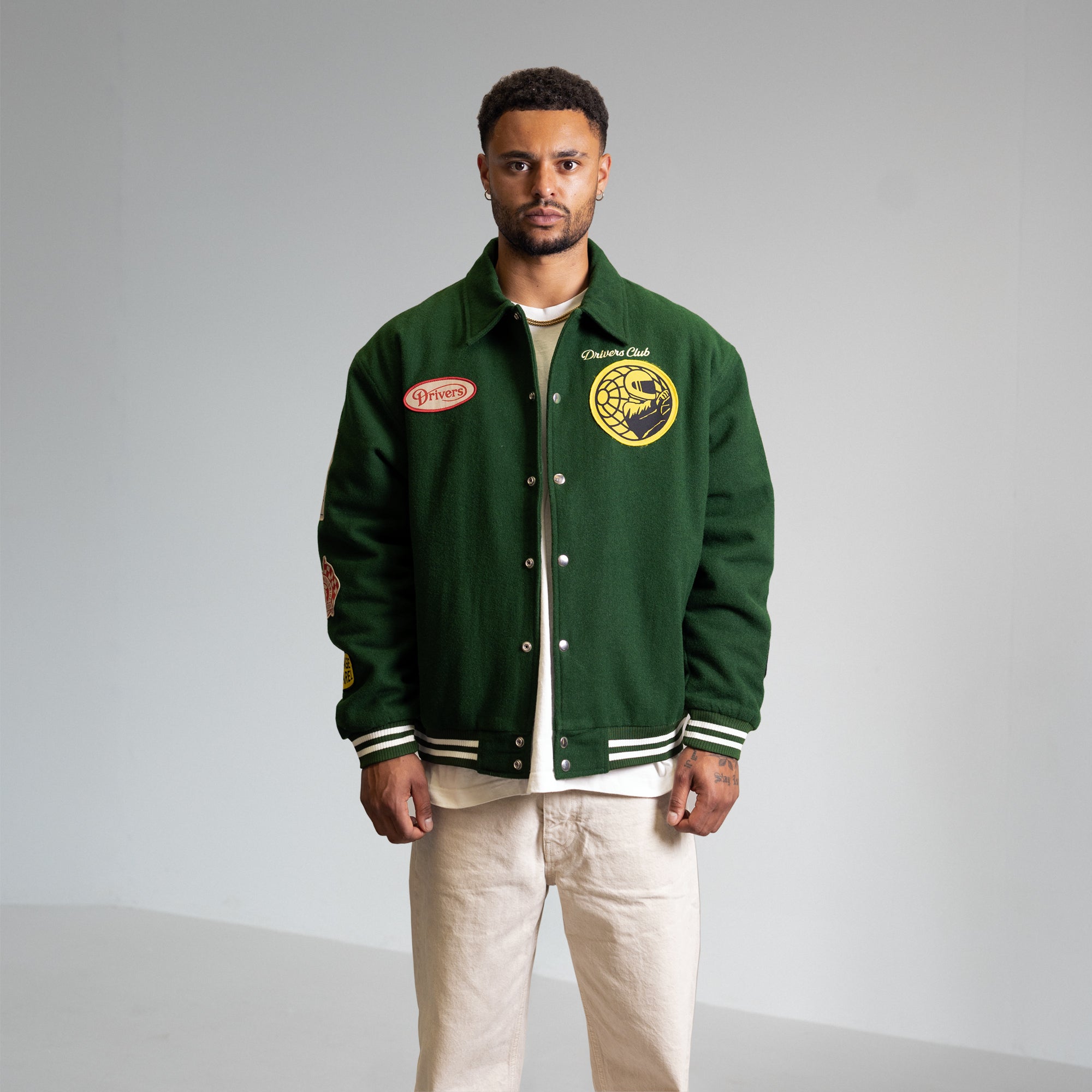 Racing Team Wool Varsity Jacket