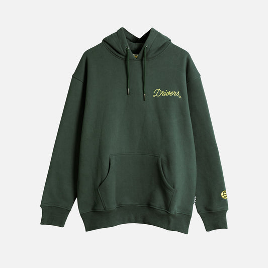 Embroidered Drivers Hoodie